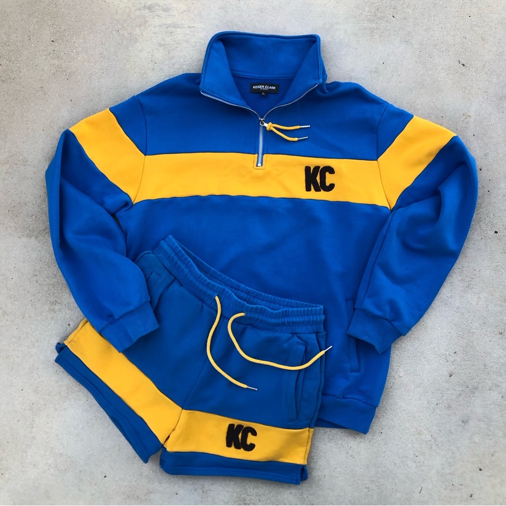 Keiser Clark Los Angeles Moon Rocks Complete Kit 1/4 Zip Pullover & Sweatshorts